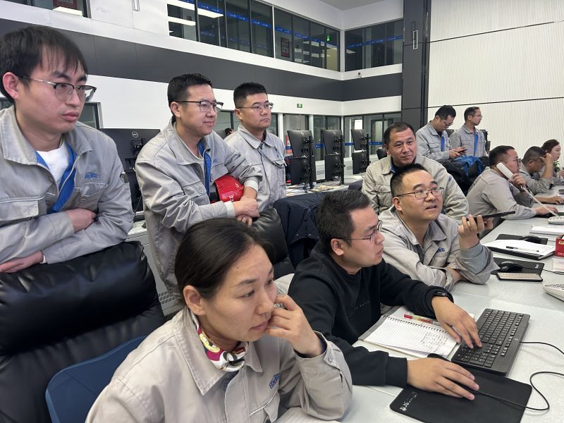 甲醇装置开车圆满成功